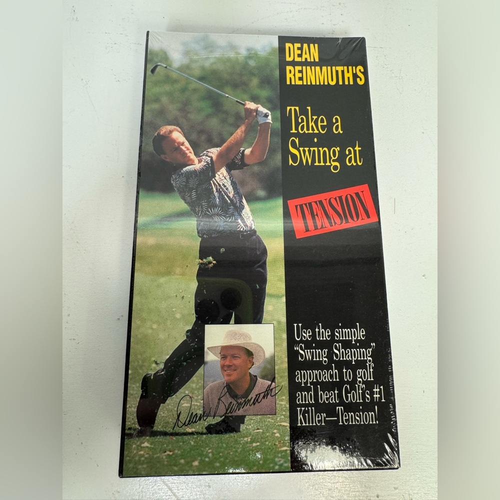 Dean Reinmuth’s Take a Swing at Tension Sealed VHS - Picture 1 of 2